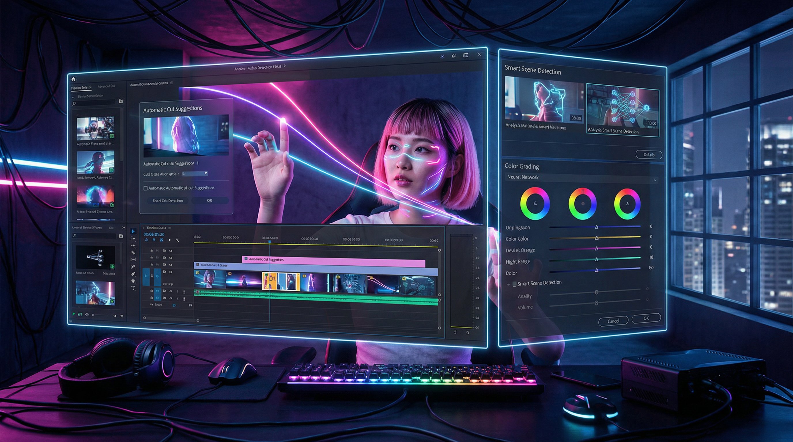 蘑菇视频 AI视频剪辑工具